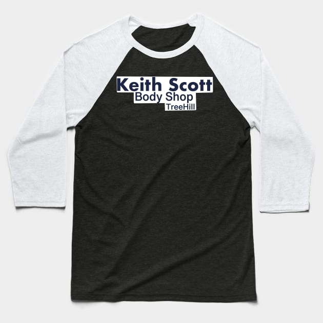 Tree hill Baseball T-Shirt by BeckaArt6